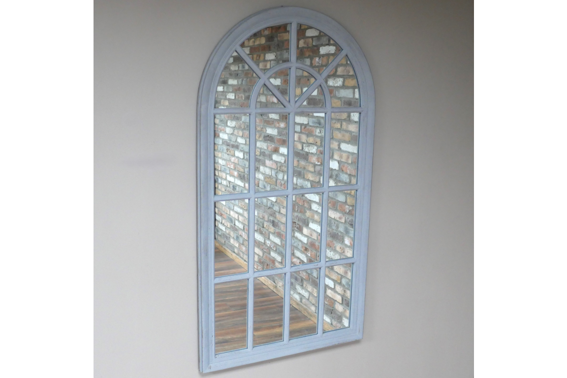 Grey Arch Mirror