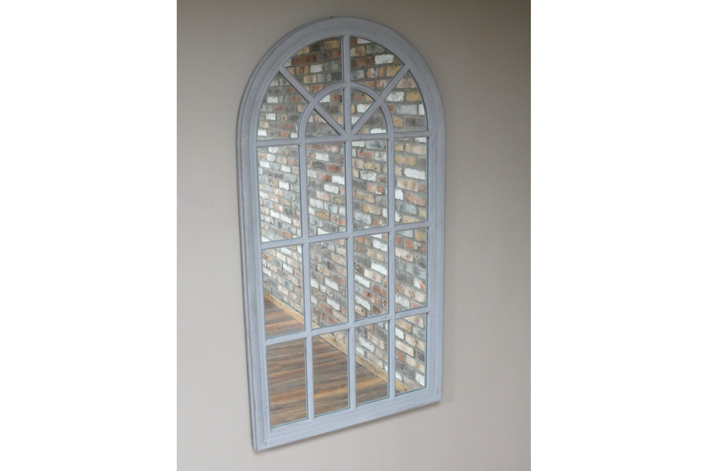 Grey Arch Mirror