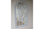 Grey Arch Mirror