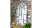 Grey Arch Mirror