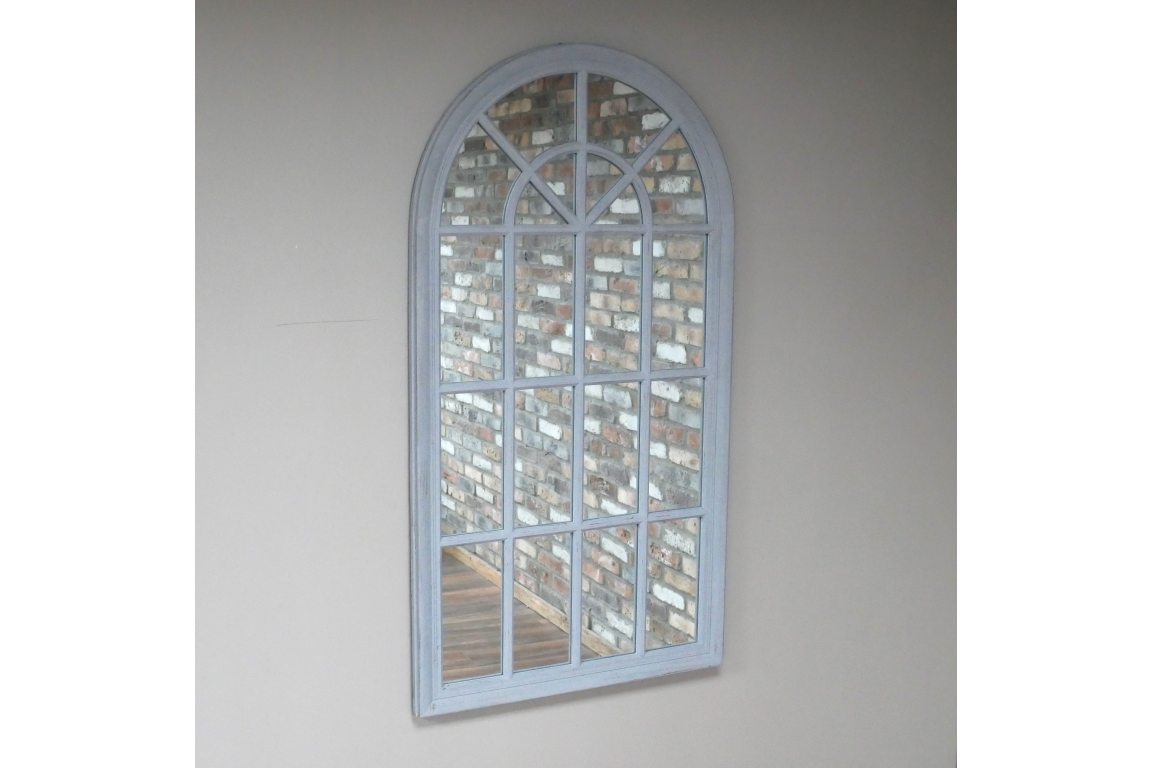 Grey Arch Mirror