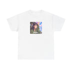 Travel Anime Girl Printed T-Shirt 100% Cotton Novelty Travelling Island Sunshine Tee Gift
