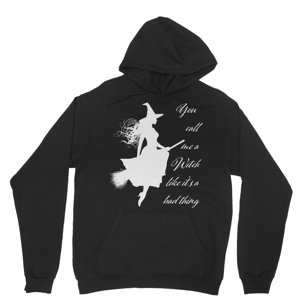 Call Me a Witch Classic Hoodie Black