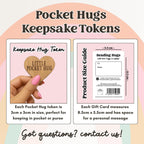 Pocket Hug - Angel Numbers 888 | Manifestation & Abundance Gift | Keepsake Token for Harmony with the Universe & Prosperity