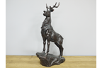 Stag on Plinth
