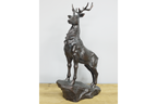 Stag on Plinth