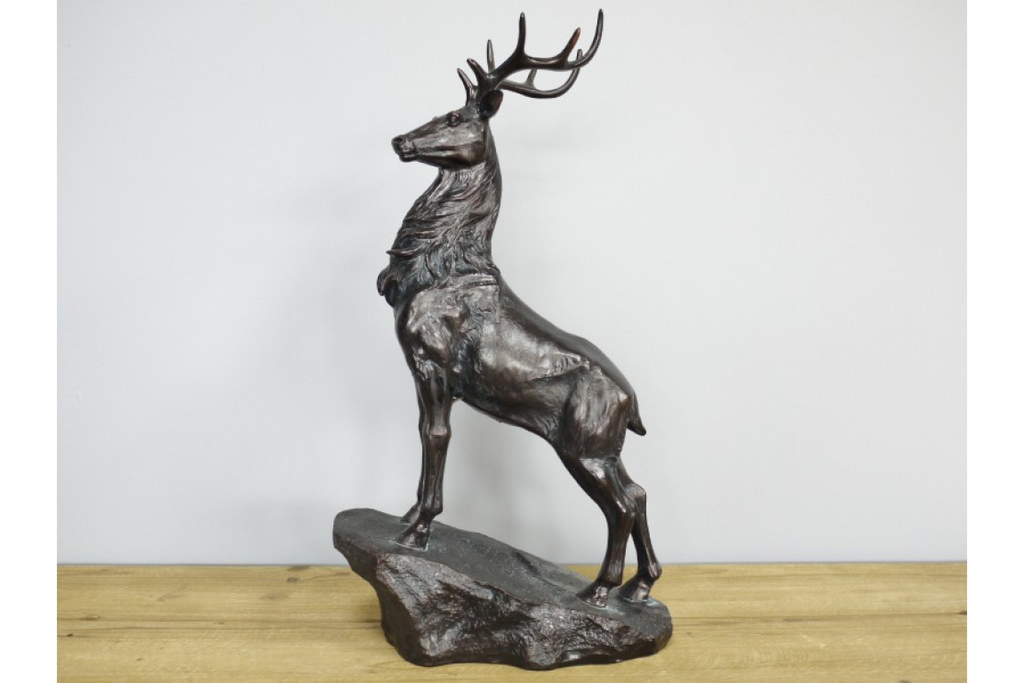 Stag on Plinth