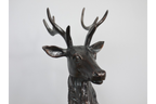 Stag on Plinth