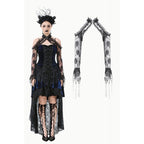 Dark in Love Thalassa Floral Lace Draped Arm Sleeves