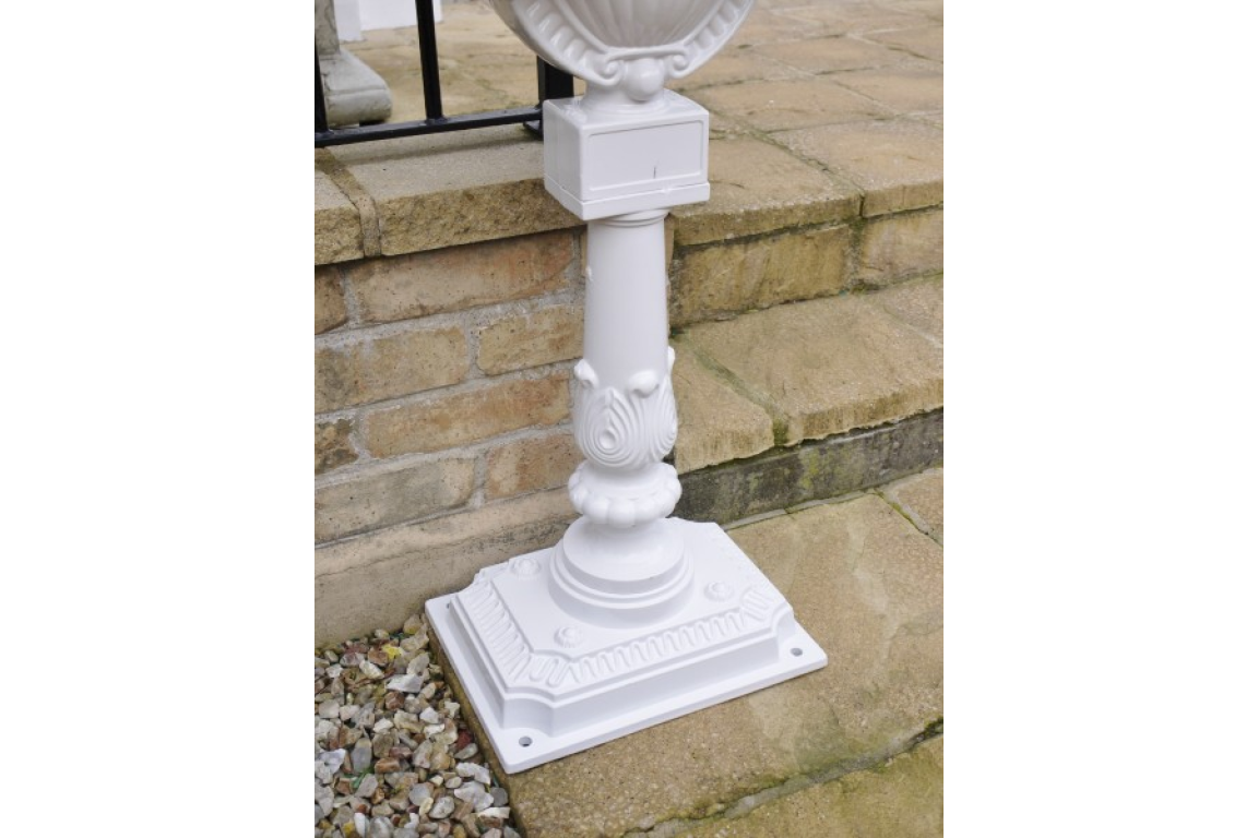 Aluminium Post Box White