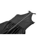 Dark in Love Valentina Red Velvet Mesh Panel Goth Dress