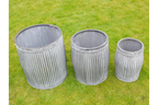 Set of 3 round Tubs