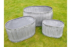 Set of 3 Oval Tubs