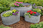 Set of 3 Oval Tubs