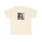 Travel Anime Girl Printed T-Shirt 100% Cotton Novelty Travelling Island Sunshine Tee Gift Natural