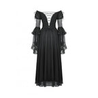 Dark in Love Millicent Black Tulle Feather Fantasy dress