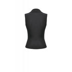 Dark in Love Punk Studded Lace Up Corset Vest