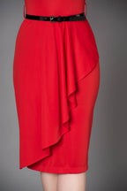 Timeless London Katie Red Polyester Dress