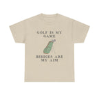 Golf Is My Game T-Shirt 100% Cotton Novelty Dad Grandad Golfer Tee Gift Sand