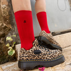 Red Bamboo Socks