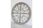 Round Rustic Mirror