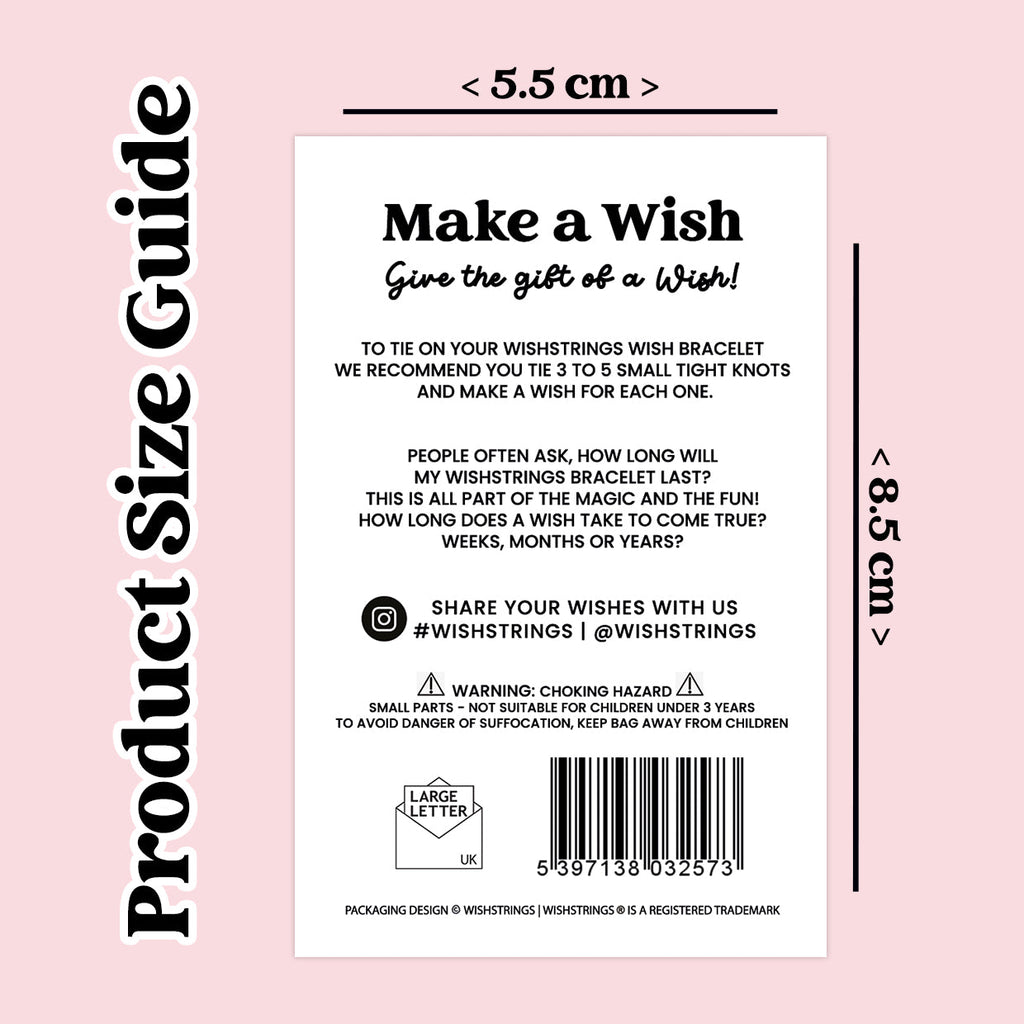WishStrings ‘Sending Love’ Wish Bracelet | Flower Bouquet Design | Thoughtful Gift for Love, Positivity & Special Occasions