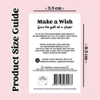 WishStrings ‘You Make Me Smile’ Wish Bracelet | Thoughtful Gift for Motivation & Positivity | Meaningful Keepsake for Happiness & Luck