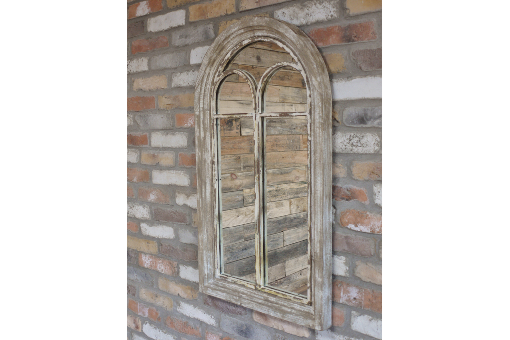 Rustic Arch Mirror