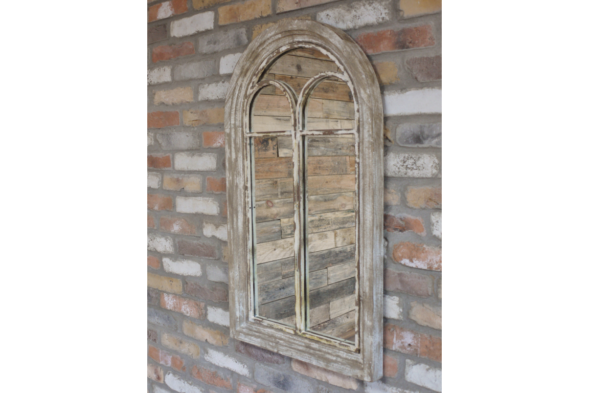 Rustic Arch Mirror