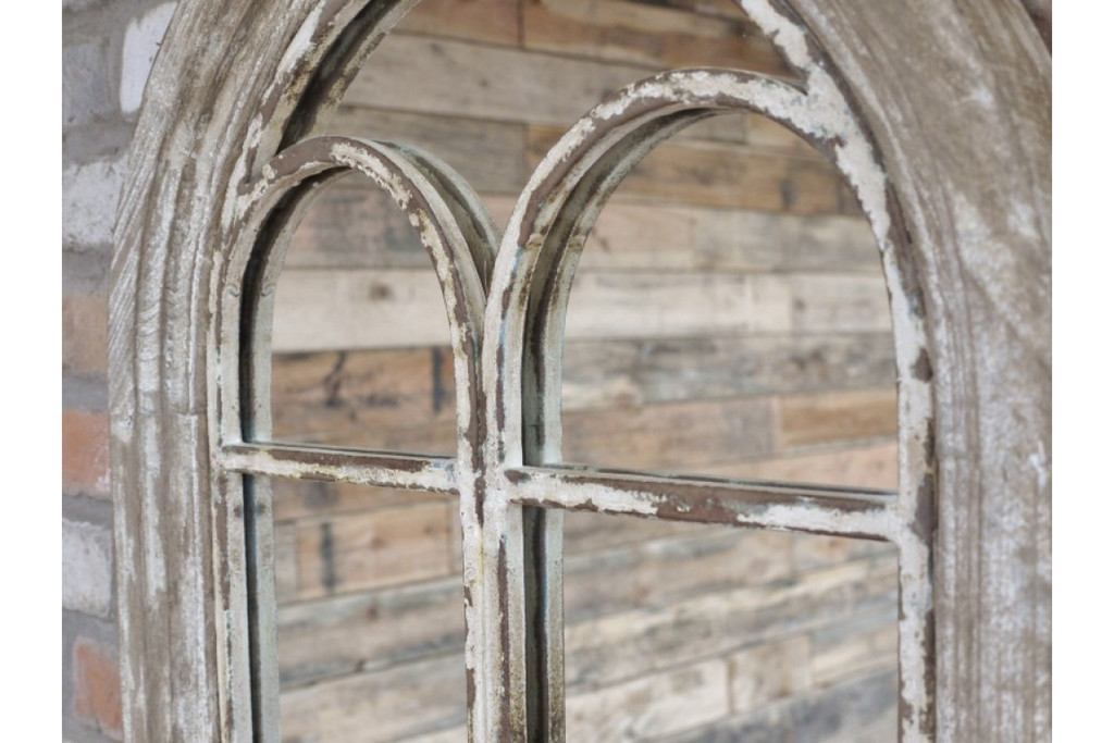 Rustic Arch Mirror