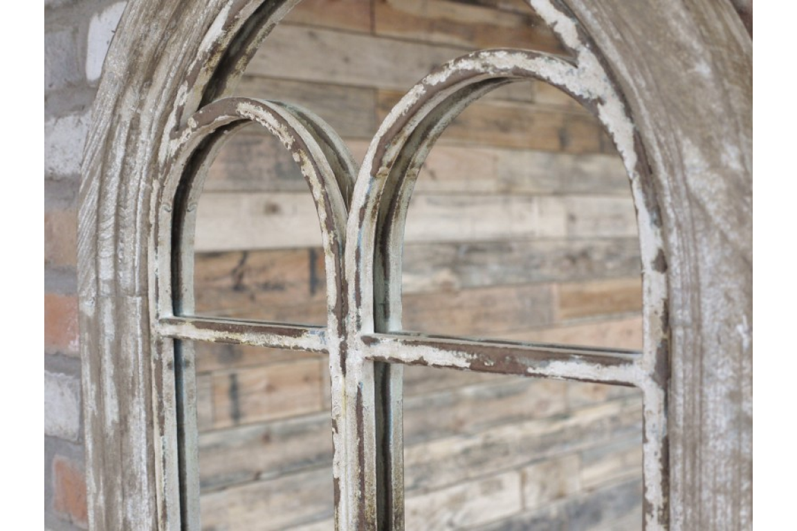 Rustic Arch Mirror