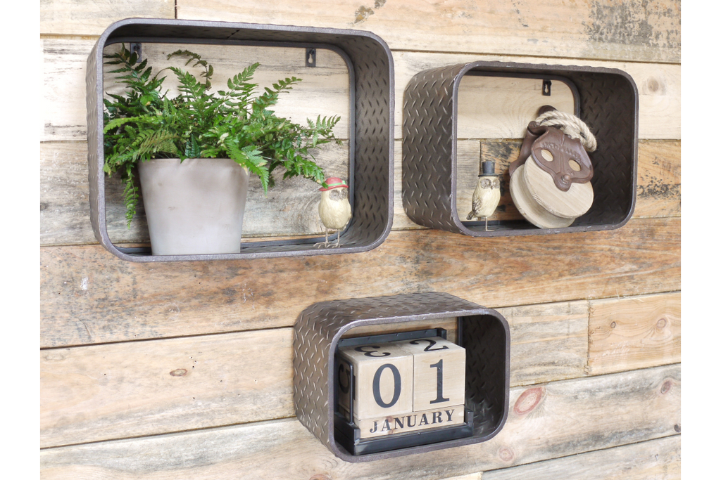Set of 3 Wall Shelves