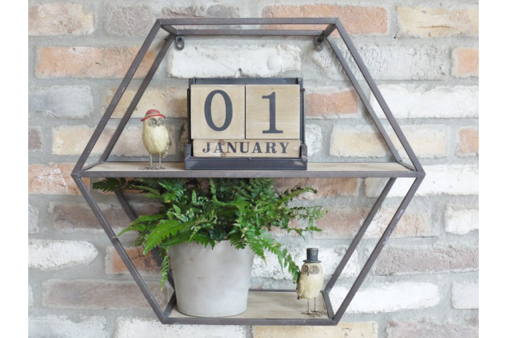 Hexagonal Shelves