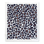 Biodegradable eco washable dish cloth - various patterns Leopard Print