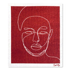 Biodegradable eco washable dish cloth - various patterns Face