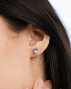 Complete Set - Blue Topaz Jewellery Set in Sterling Silver