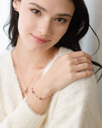 Amethyst Pendant Necklace in 18k Rose Gold Vermeil