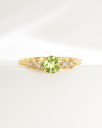 Peridot Everyday Jewellery Gift Set in 18k Gold Vermeil