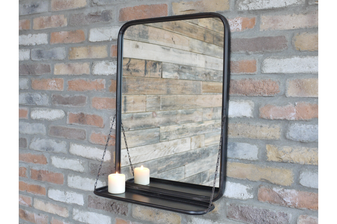 Mirror With Shelf