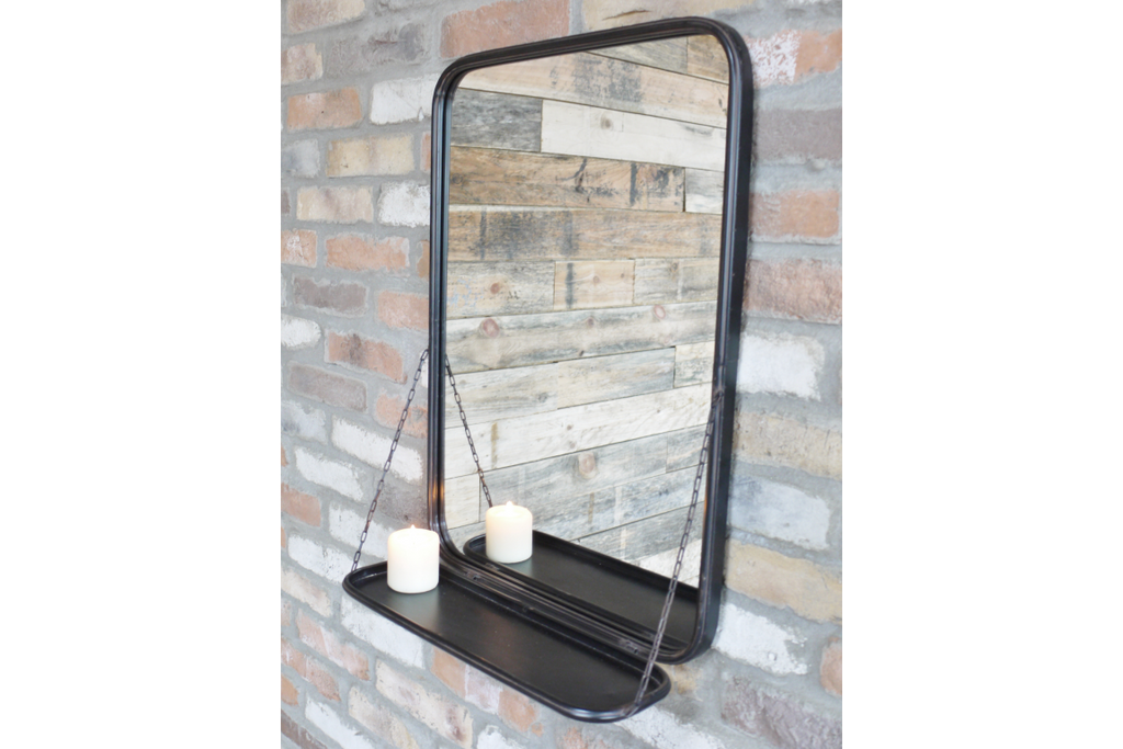 Mirror With Shelf