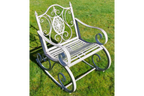 Antique Grey Rocking Chair