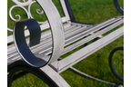 Antique Grey Rocking Chair