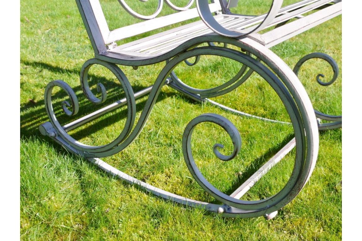 Antique Grey Rocking Chair
