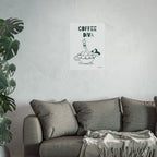 Coffee Diva Fine Art Poster Print 18″ x 24″ (Vertical) Matte