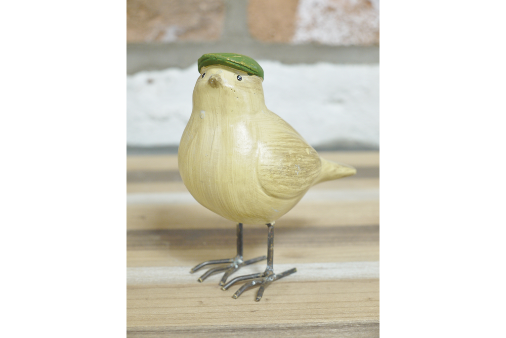 Bird with Flat Cap