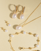 Pearl Bracelet in 18k Gold Vermeil