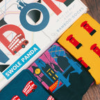 London Sock Box - 4 Pairs of Bamboo Socks (His)