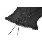 Dark in Love Courtly Cross Gem Gothic Blouse