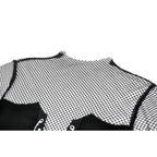 Dark in Love Dark Punk Mesh Chain Top