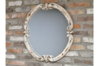 Round Rustic Mirror